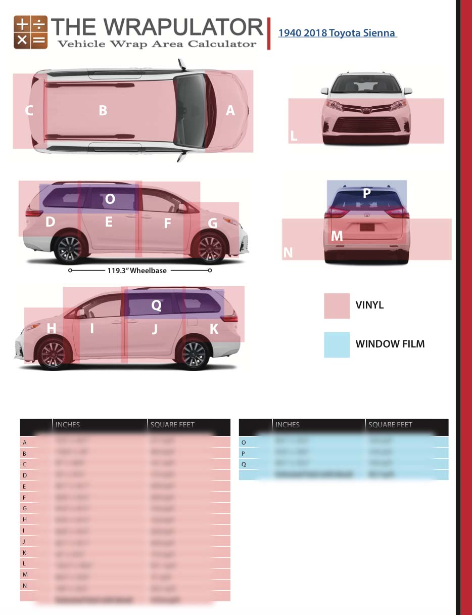 1940 2018 Toyota Sienna LE Minivan PDF