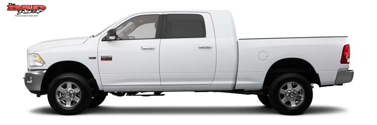 42 2012 Ram 2500 Big Horn Mega Cab Short Bed