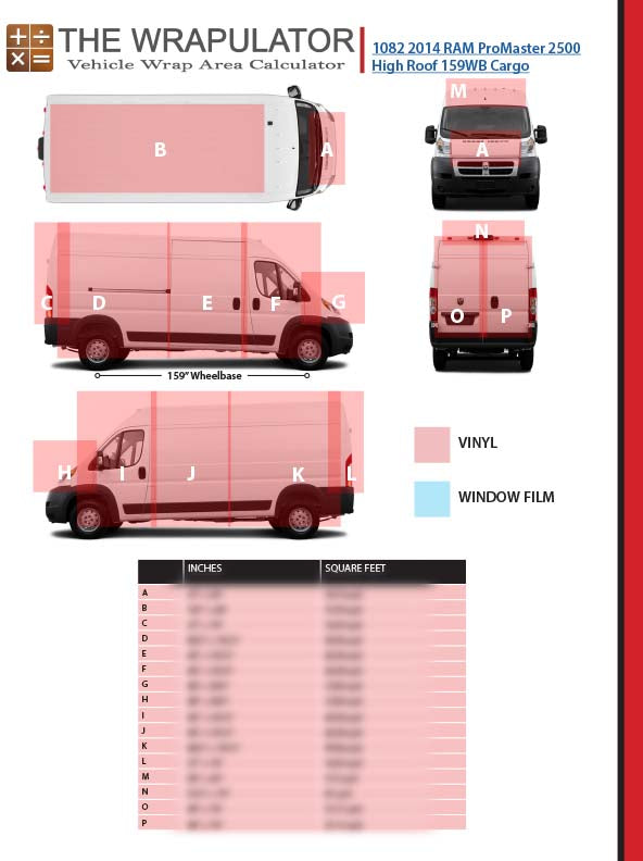 1082 2014 RAM ProMaster 2500 Cargo High Roof 159" WB PDF