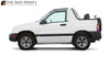 1441 2001 Chevrolet Tracker Convertible