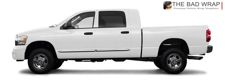 1249 2008 Dodge Ram 2500 SXT Mega Cab Short Bed