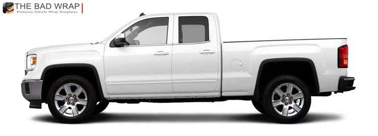 2014 GMC Sierra 1500 SLE Double (Extended) Cab Standard Bed 1030 – BadWrap