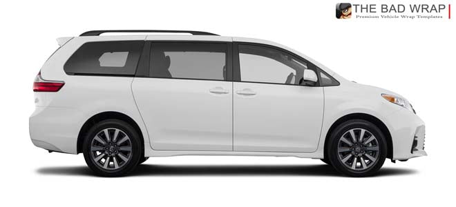 1940 2018 Toyota Sienna LE Minivan