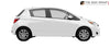 167 2012 Toyota Yaris LE Hatchback